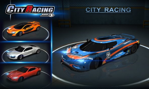 城市赛车无限金币钻石版(city racing lite) 游戏截图